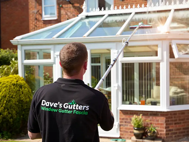 conservatory gutter cleaner